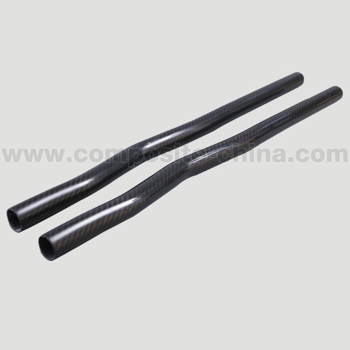 Tube Fiber Carbon Bent