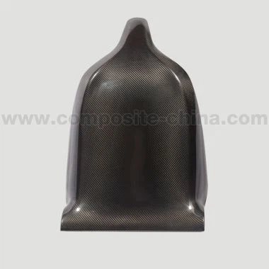 China serat karbon Bahagian ekzos Auto